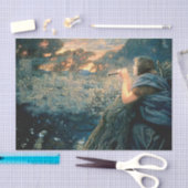 Papier Mousseline “Twilight Fantasy” d'Edward Robert Hughes (Artisanat)