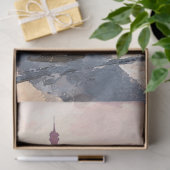 Papier Mousseline Two Cats On A Paris Rooftop (Cadeau)