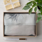 Papier Mousseline Two Racing Wild Horses Watercolour (Cadeau)