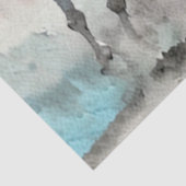 Papier Mousseline Two Racing Wild Horses Watercolour (Détail)