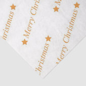 Papier Mousseline Typographe de Merry Christmas (Détail)