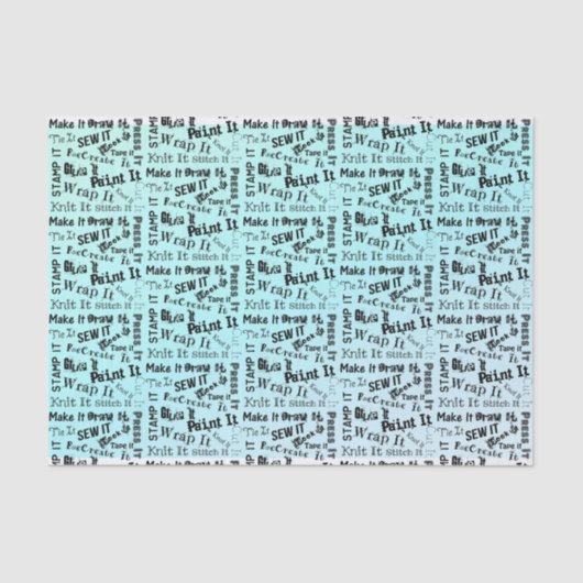 Papier Mousseline Typographie de fabrication (Recto)