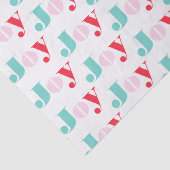 Papier Mousseline typographie de Joie de Noël (Détail)