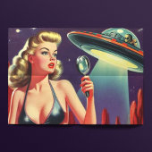 Papier Mousseline Ufo Pin up