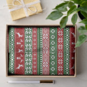 Papier Mousseline Ugly Sweater Christmas Tissue Paper (Cadeau)