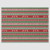 Papier Mousseline Ugly Sweater Christmas Tissue Paper (Recto)