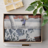 Papier Mousseline ukiyoe hasui n04 Temple Zōjō-ji à Shiba (Cadeau)