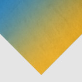 Papier Mousseline Ukraine, couleurs de la liberté (Détail)