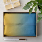 Papier Mousseline Ukraine, couleurs de la liberté (Cadeau)