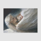 Papier Mousseline Un Ange La Garde (Recto)