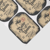 Papier Mousseline Un apothecaire et poteau Étiquette série Conceptio (Détail)