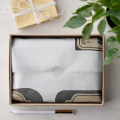 Papier Mousseline Un apothecaire et poteau Étiquette série Design 3 (Cadeau)