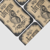 Papier Mousseline Un apothecaire et poteau Étiquette série Design 5 (Détail)