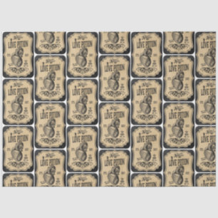 Papier Mousseline Un apothecaire et poteau Étiquette série Design 5