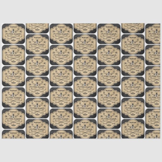 Papier Mousseline Un apothecaire et potion Étiquette série Design 13 (Recto)