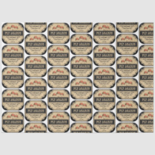 Papier Mousseline Un apothecaire et potion Étiquette série Design 15