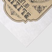 Papier Mousseline Un apothecaire et potion Étiquette série Design 21 (Détail)