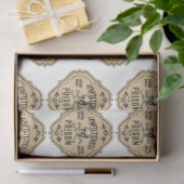 Papier Mousseline Un apothecaire et potion Étiquette série Design 23 (Cadeau)