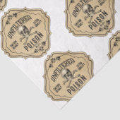 Papier Mousseline Un apothecaire et potion Étiquette série Design 23 (Détail)