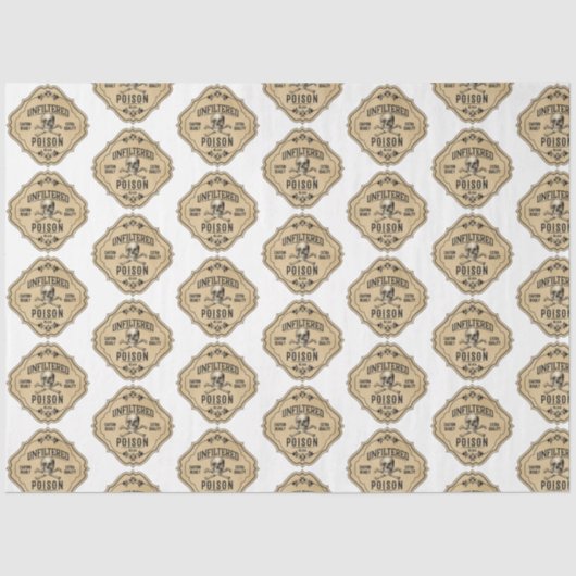 Papier Mousseline Un apothecaire et potion Étiquette série Design 23 (Recto)