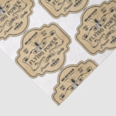 Papier Mousseline Un apothecaire et potion Étiquette série Design 24 (Détail)