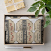 Papier Mousseline Un apothecaire et potion Étiquette série Design 25 (Cadeau)