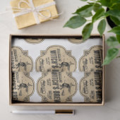 Papier Mousseline Un apothecaire et potion Étiquette série Design 28 (Cadeau)