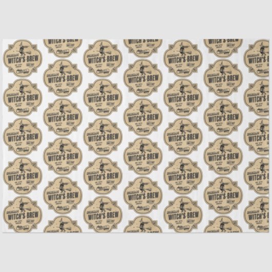 Papier Mousseline Un apothecaire et potion Étiquette série Design 28 (Recto)