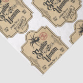 Papier Mousseline Un apothecaire et potion Étiquette série Design 29 (Détail)