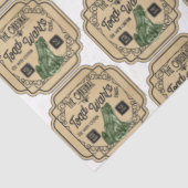 Papier Mousseline Un apothecaire et potion Étiquette série Design 30 (Détail)