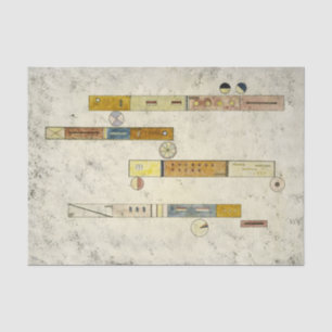 Papier Mousseline Un après l'autre par Wassily Kandinsky