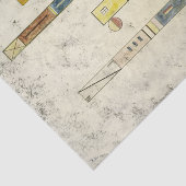 Papier Mousseline Un après l'autre par Wassily Kandinsky (Détail)