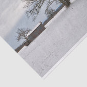 Papier Mousseline Un arbre sentinelle protège silencieusement les be (Détail)