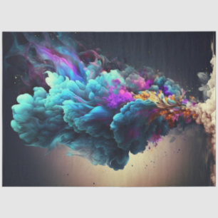 Papier Mousseline Un Artsy Smoke Series Design 8
