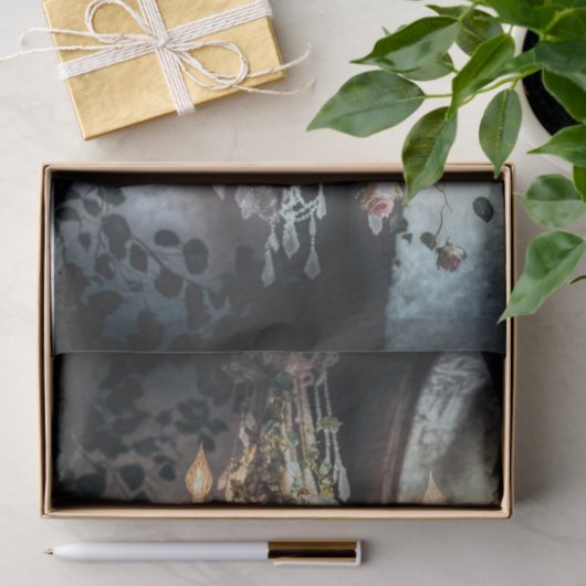 Papier Mousseline Un beau lustre français (Cadeau)