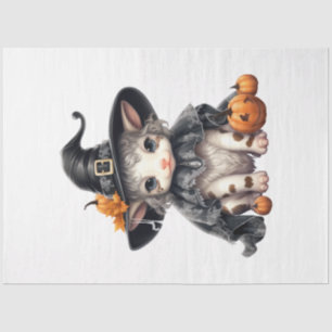 Papier Mousseline Un bébé vache Halloween série Design 6