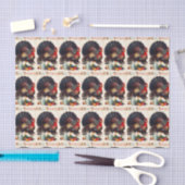 Papier Mousseline Un bon thanksgiving Turquie (Artisanat)