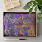 Papier Mousseline Un bouquet des papillons (Cadeau)