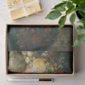 Papier Mousseline Un bouquet sur un sentier forestier, Margaretha Ro (Cadeau)