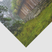 Papier Mousseline Un Cabine de fées dans la forêt (Détail)