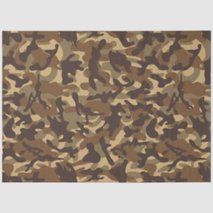 Papier Mousseline Un camouflage de désert moyen
