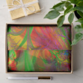 Papier Mousseline Un champ de fleurs sauvages (Cadeau)