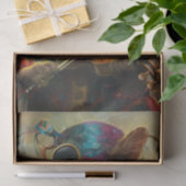 Papier Mousseline Un chat assaisonné jouant à un violon (Cadeau)