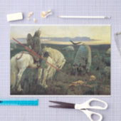 Papier Mousseline Un chevalier à la croisée des chemins (Artisanat)