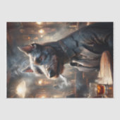 Papier Mousseline Un chien de Scott Terrier enquête dans un pub en 1 (Recto)