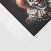 Papier Mousseline Un clown tueur fou vous chasse ! (Détail)