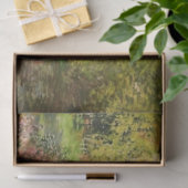 Papier Mousseline Un coin du jardin à Montgeron, Claude Monet (Cadeau)