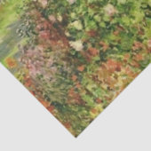 Papier Mousseline Un coin du jardin à Montgeron, Claude Monet (Détail)