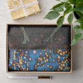 Papier Mousseline Un couple à cheval blanc, Wassily Kandinsky (Cadeau)