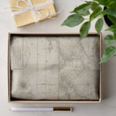 Papier Mousseline Un diagramme de la Manche britannique (Cadeau)